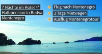 GEWINNSPIEL - Urlaub in Montenegro für 2 Personen
